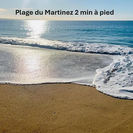 アパート Moderne 2 Terrasse, Martinez Carlton A2b249 カンヌ